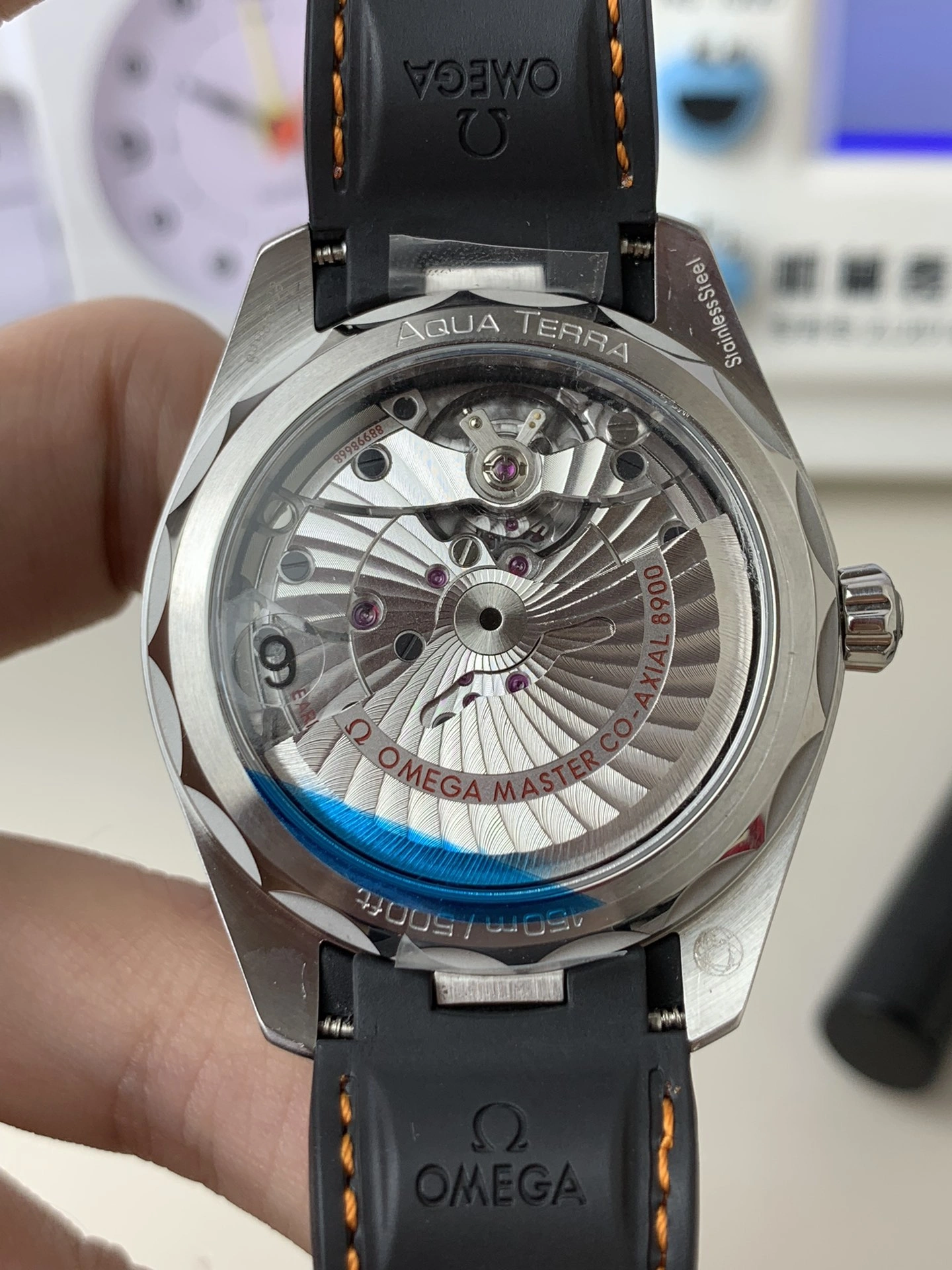 Neat CBD Factory Omega Seamaster Aqua Terra 150M 41mm White Dial Orange Rubber Strap (220.12.41.21.02.002) 1:1 Super Clone – DD8900 Movement 298